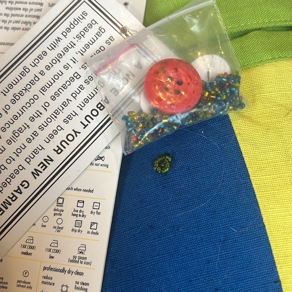 Quacker Factory Colorful Fish Sea Life Embroidered Jacket Teacher Art Cardigan - Picture 10 of 16